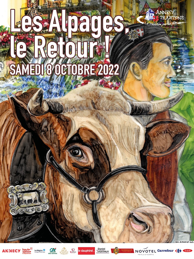 Découvrez l'affiche 2022 du « des Alpages, le Retour »